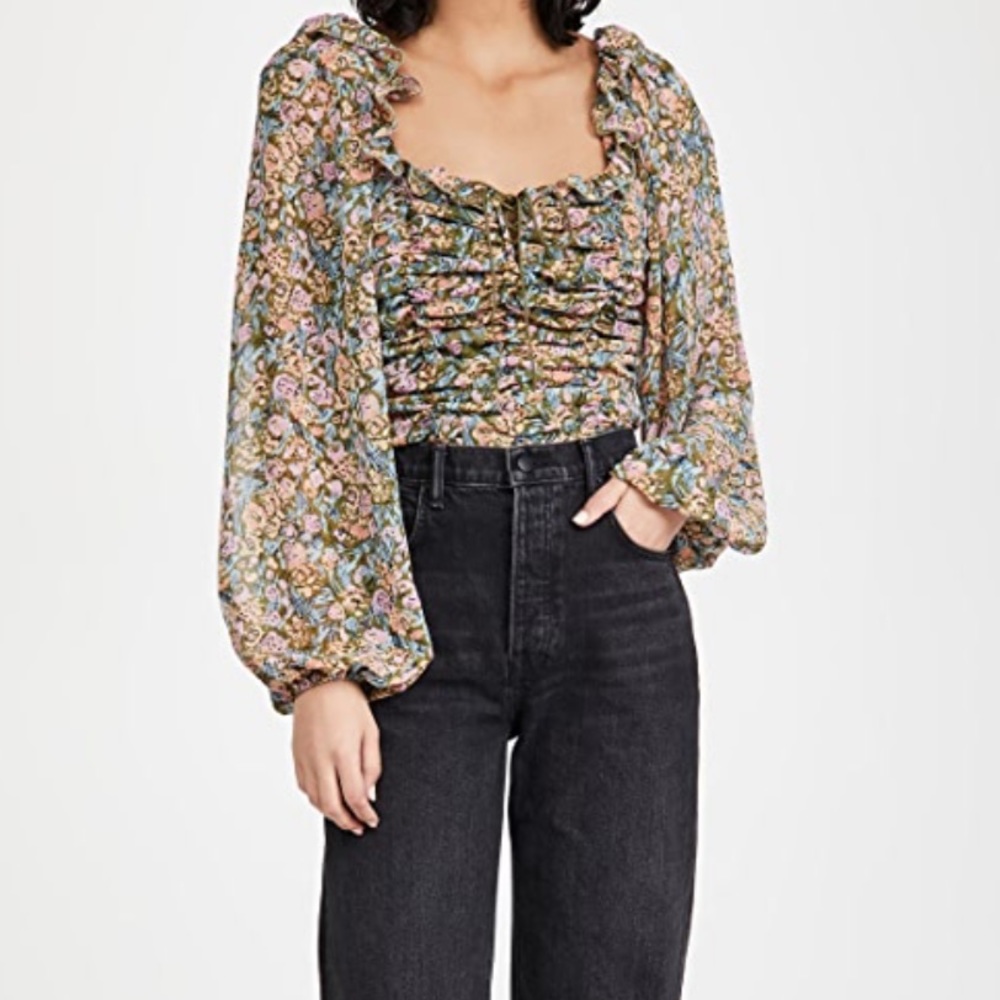Free people mable blouse